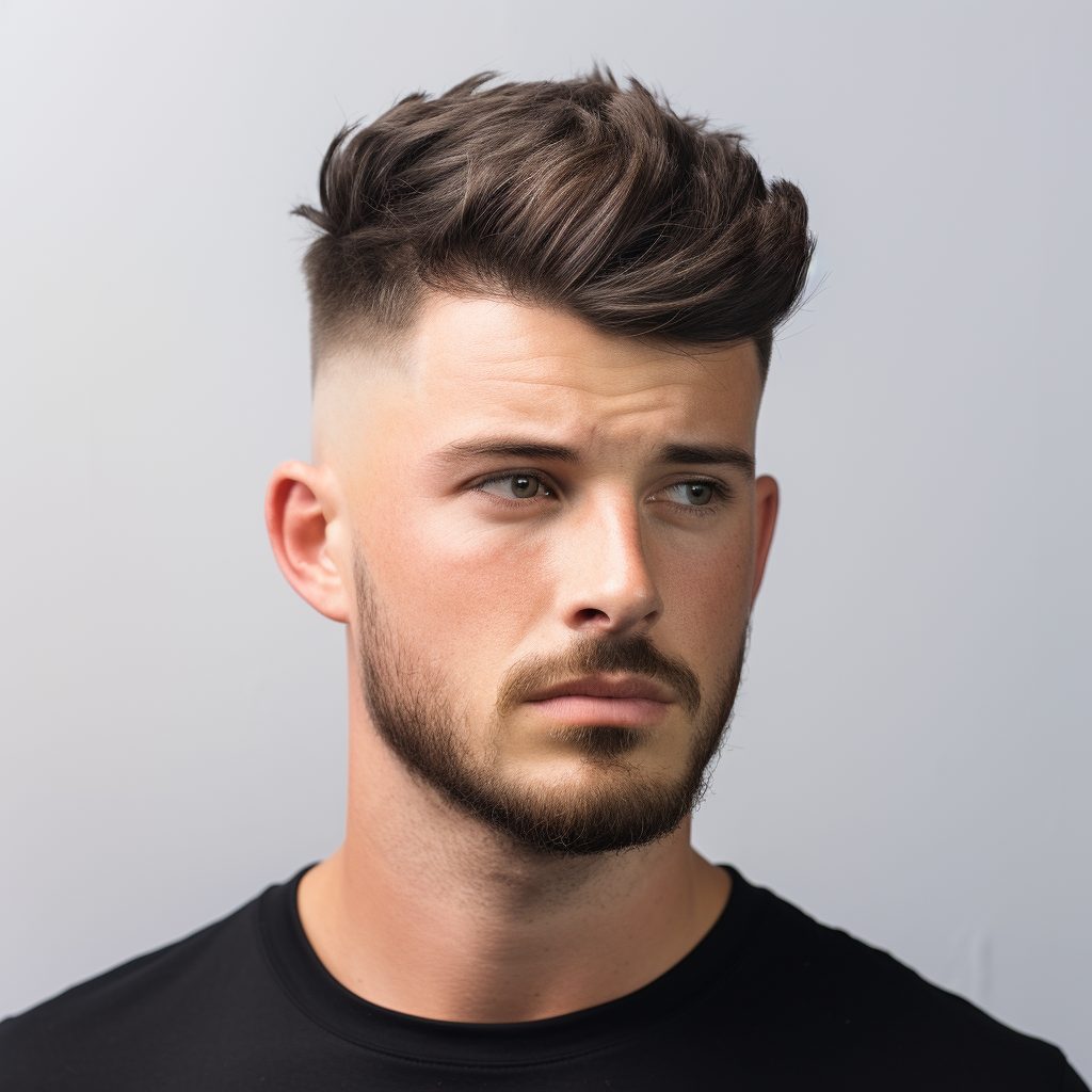 Edgy Tapered Appeal Buzz Cut