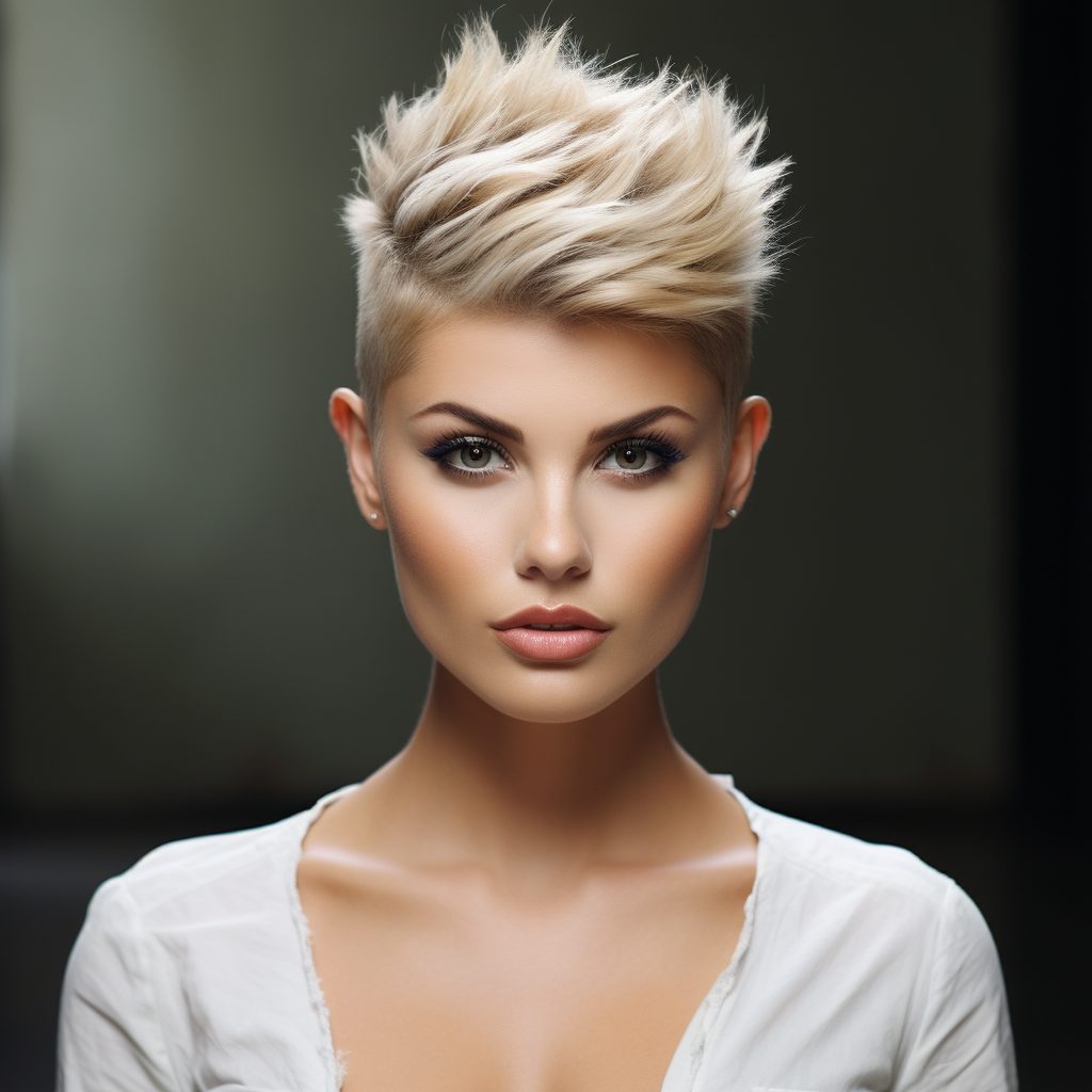 Expressive Short Spiked Haircut
