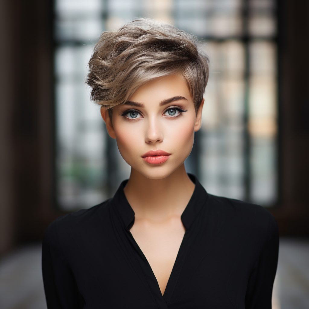 Fashionable Young Icon girls with short hair