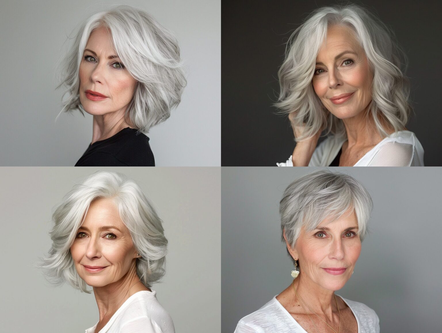 100 Mesmerizing Haircuts for Women over 60. Don't Forget To Check Number 66