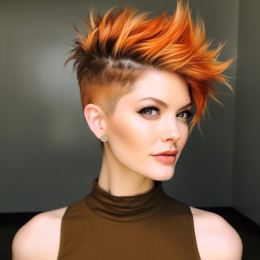 Modern Spiky Vibes Haircut For Women