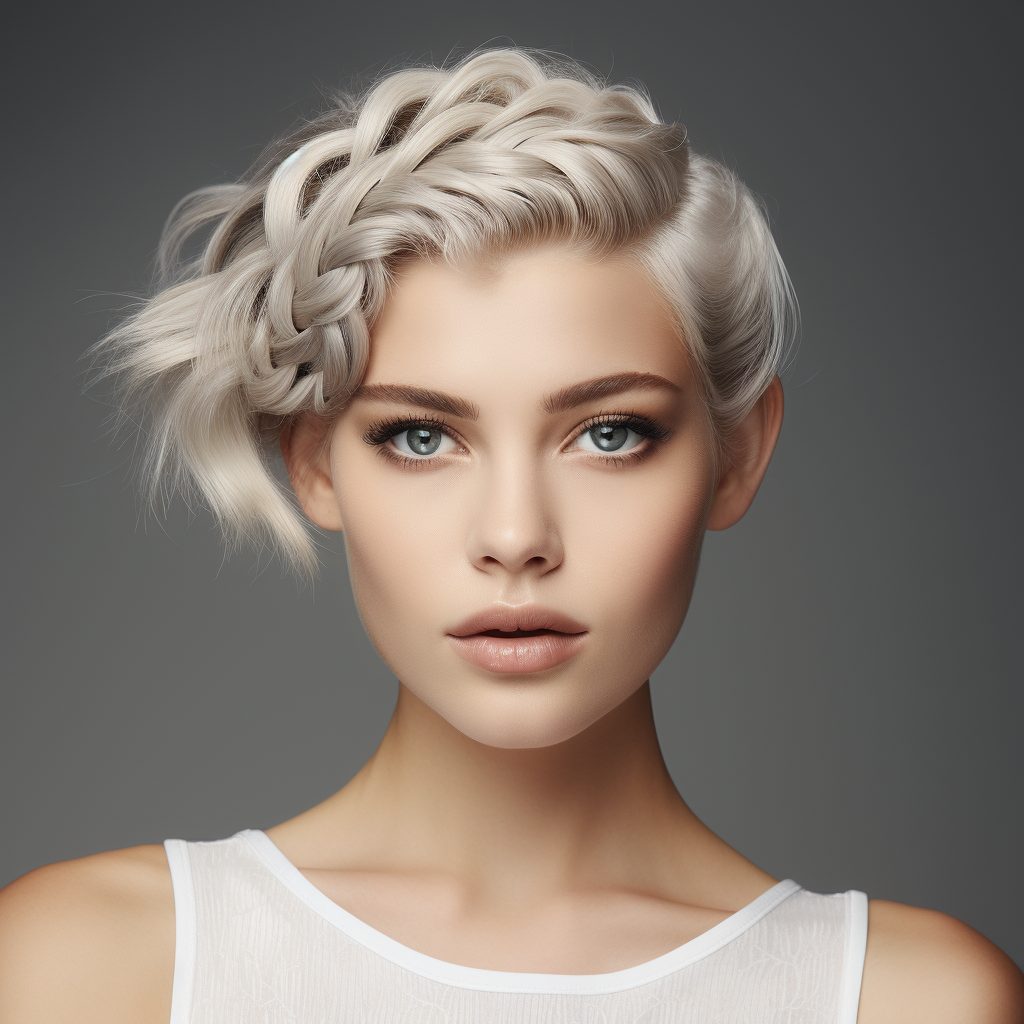 Playful Cropped Twist cropped hairstyle