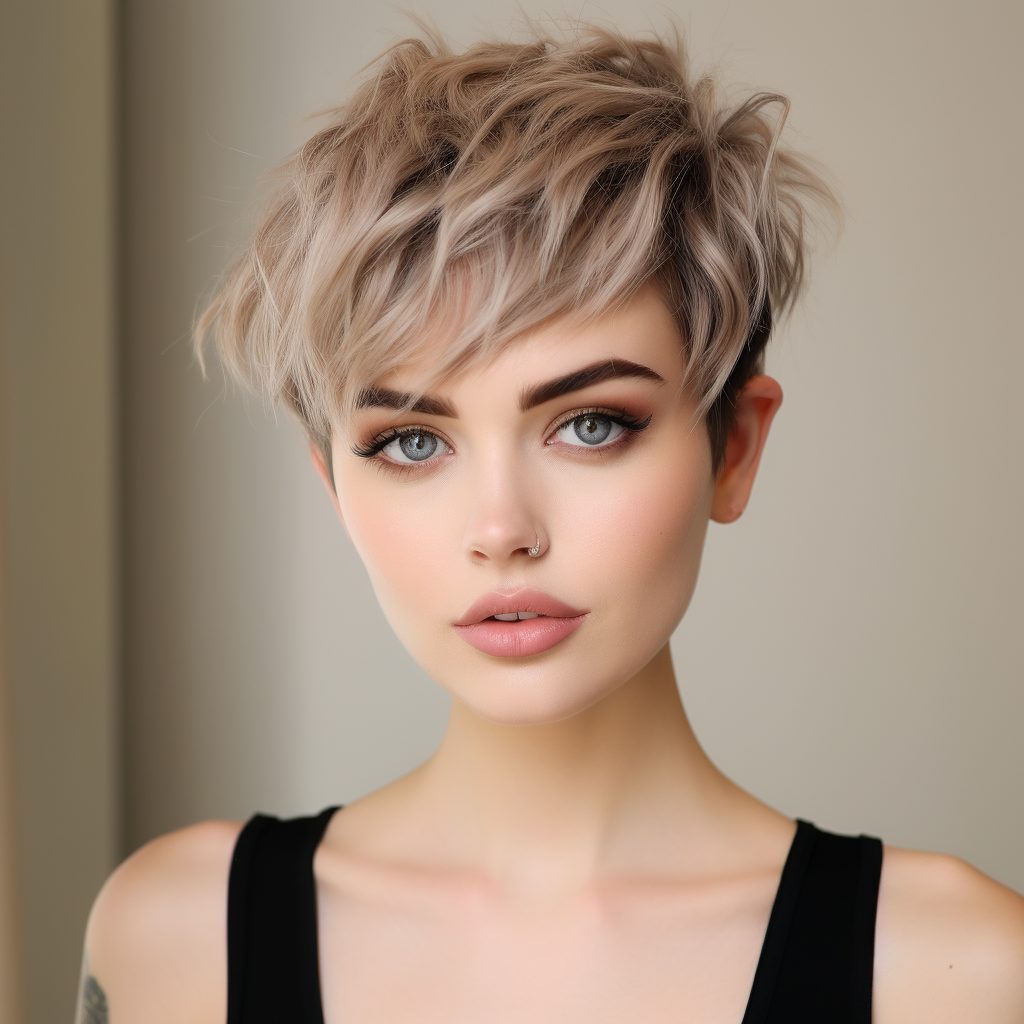 Playful Pixie Whimsy boy cut for women