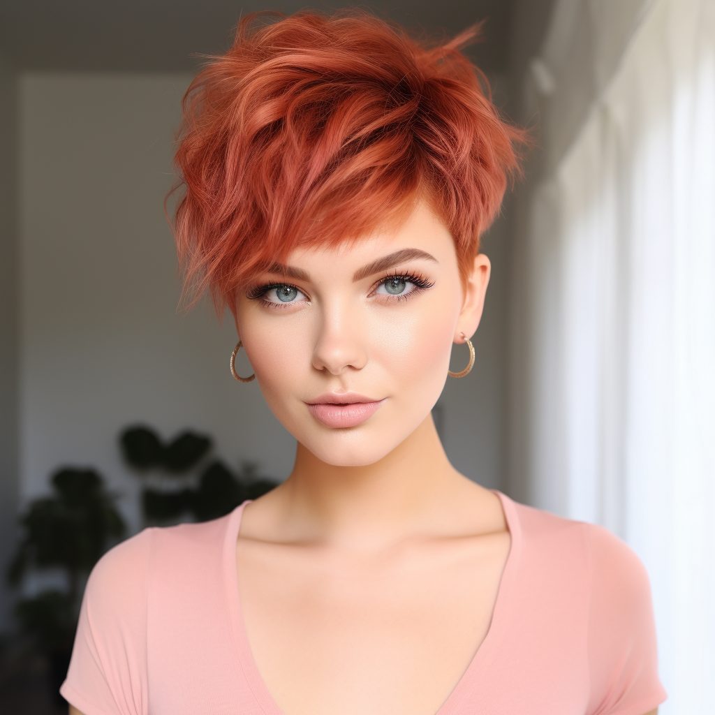 Radiant Pixie Glow cuts fo thick wavy hair