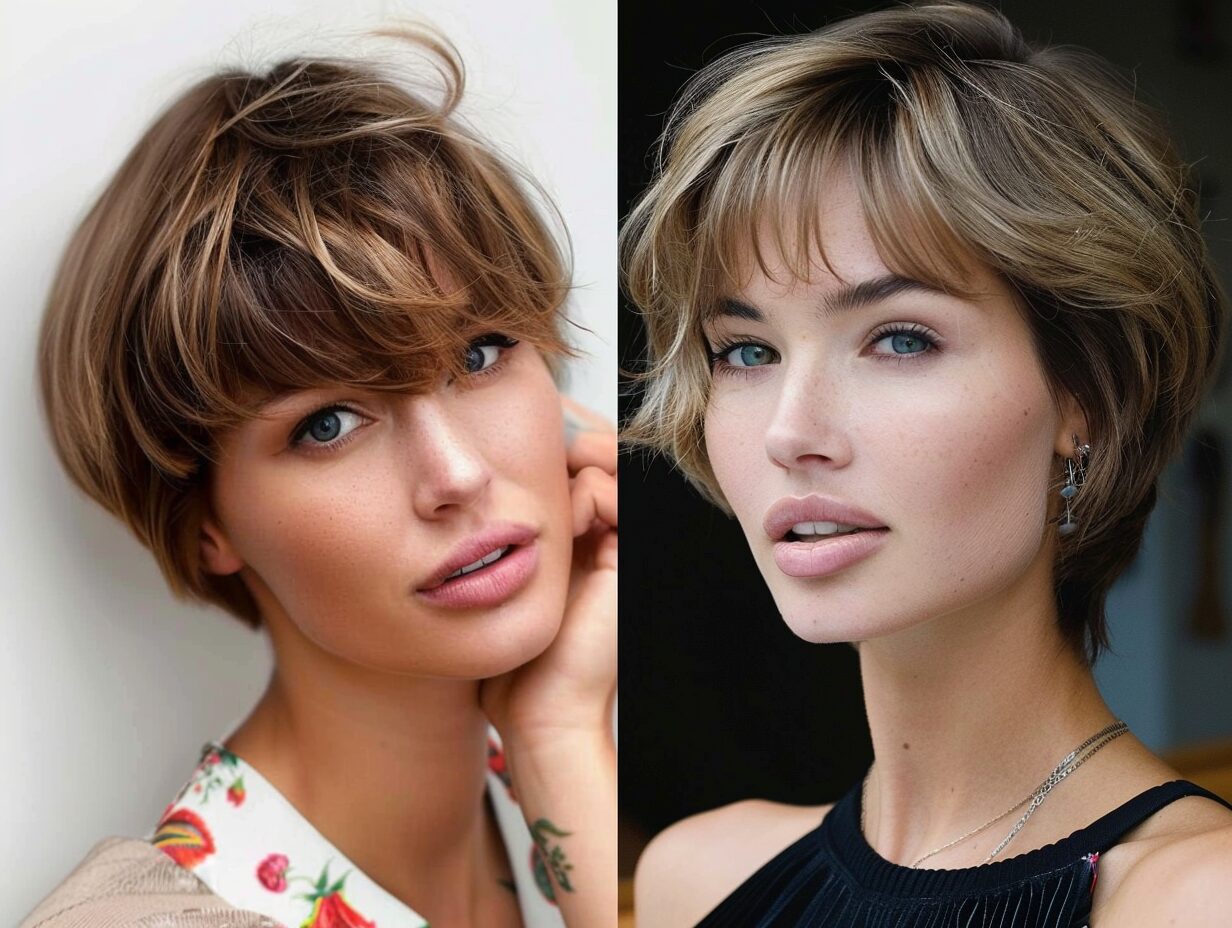 Short haircuts for thin hair