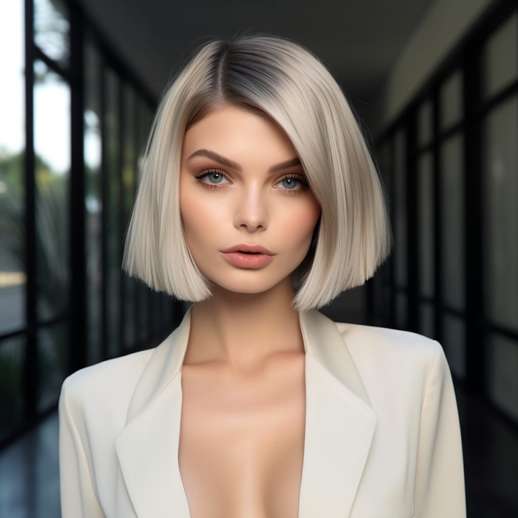 Sleek and Simple Look short cuts for straight hair