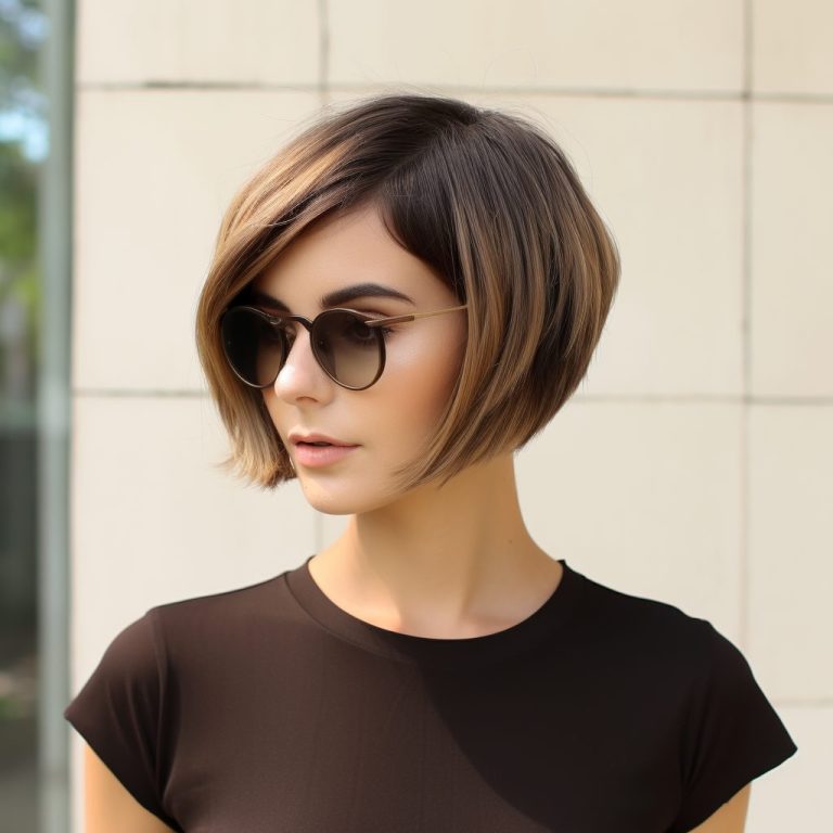 50 Cool Short hair with highlights Trending in 2024