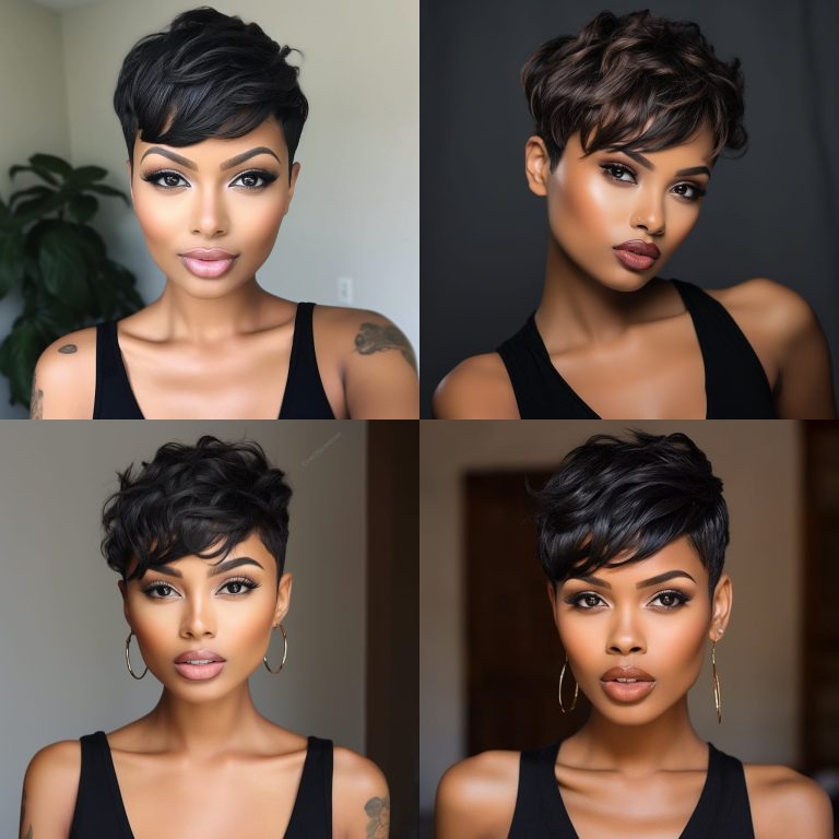 40 Adorable Black women short haircuts Trending This Year