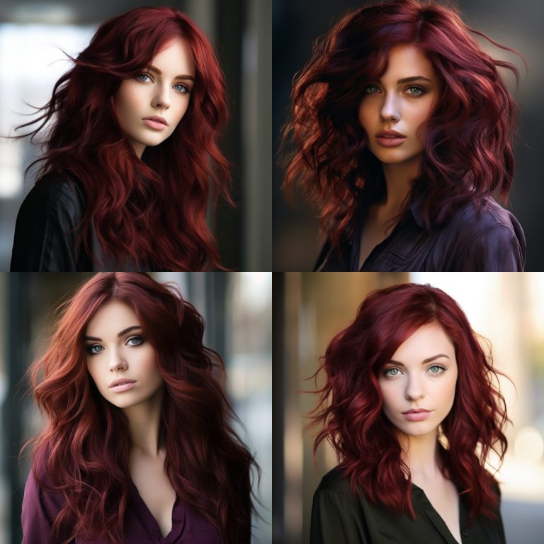 60 Stunning Shades Of Burgundy Hair Color