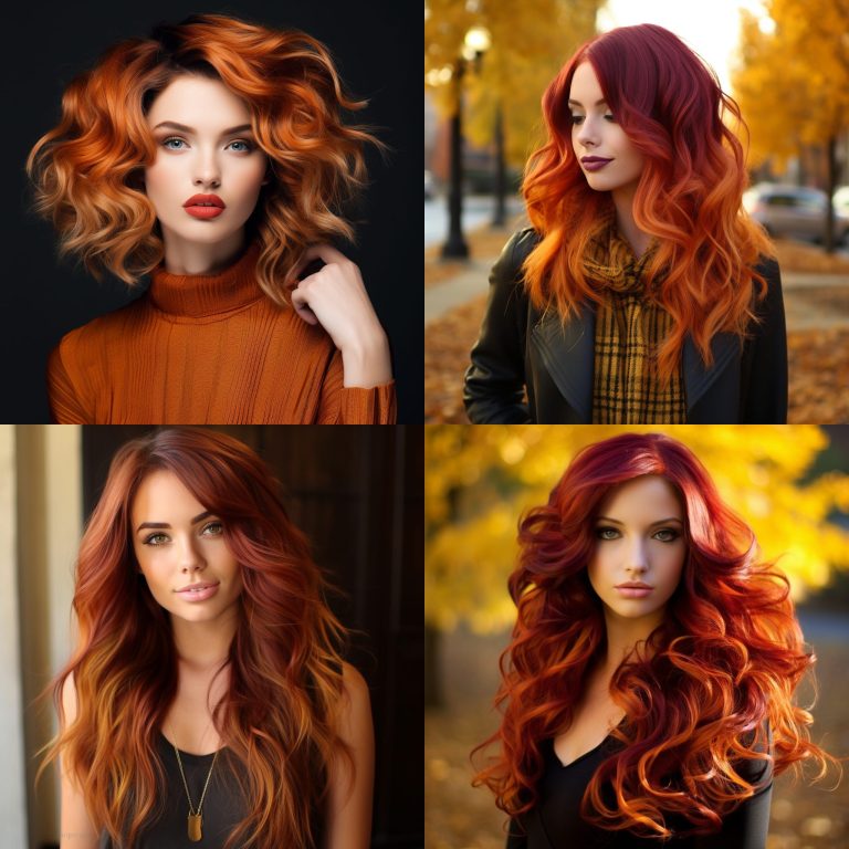 70 Beautiful Fall hair colors For 2024 Autumn