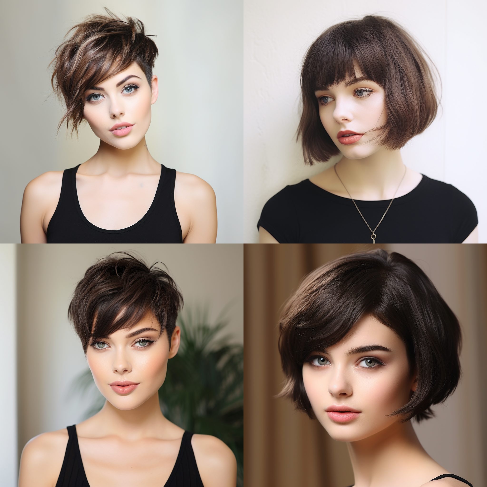 Short hair cut for girls