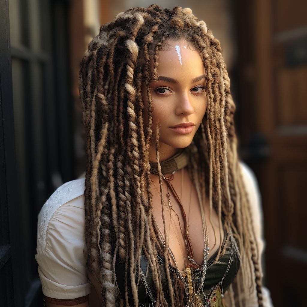 Ethereal Dread Braids Style