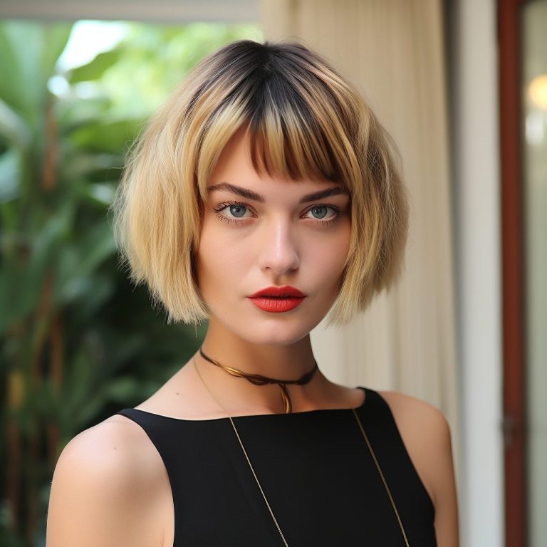 Micro Window Bangs Cute Micro bangs That Are A Must Try in 2024