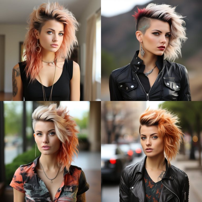 70 Best Mohawk hairstyles for women To Try In 2024