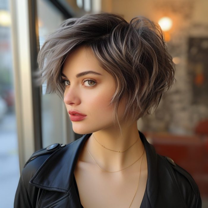 30 Bold, Wavy, And Short Bixie haircuts 2024