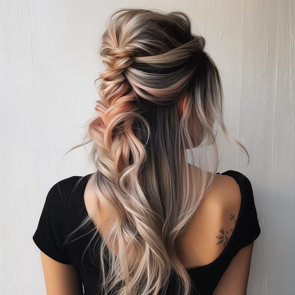 Trendy Twisted Layers In hair