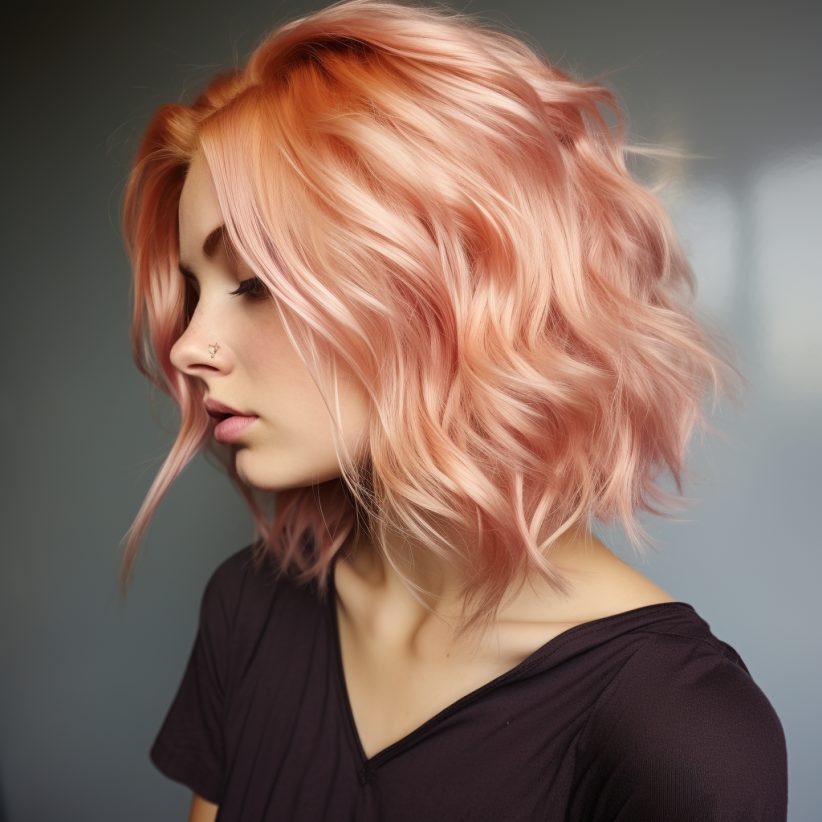 Frosted Peach Blonde