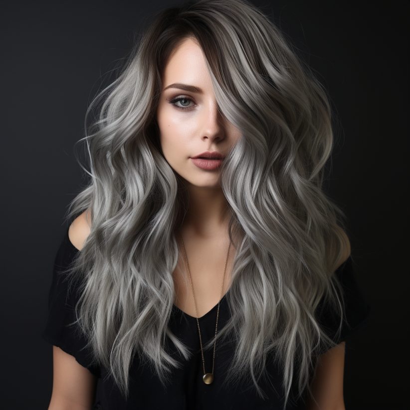 Smoky Charcoal Blonde