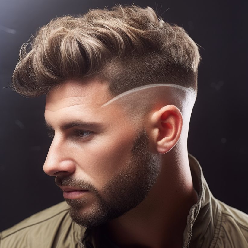 Wavy Undercut With Surgical Part