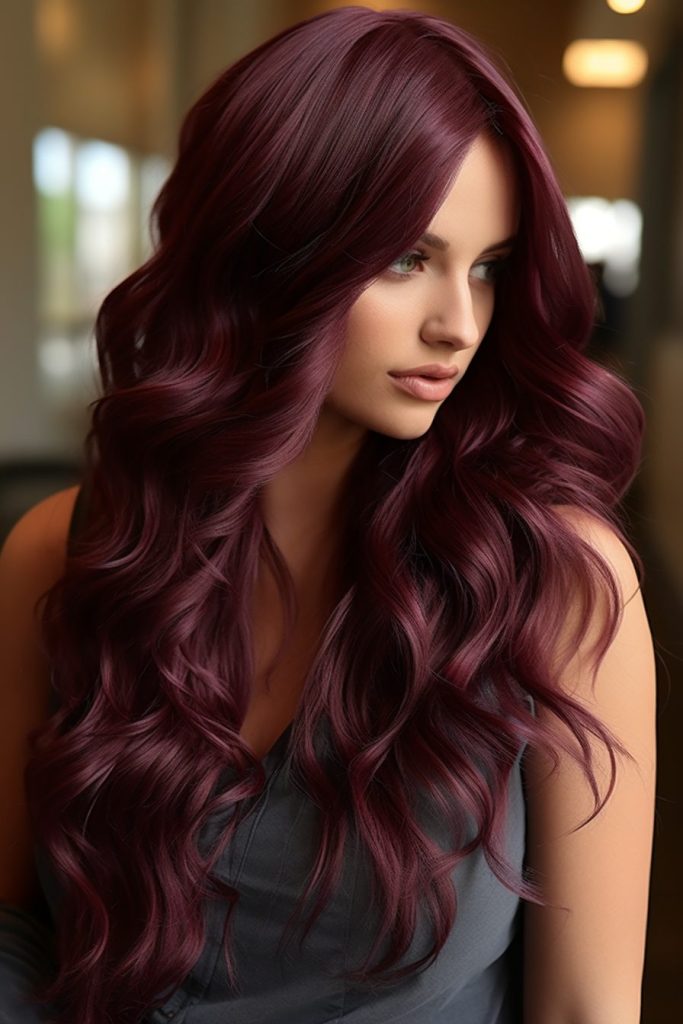 Burgundy Hair Color 