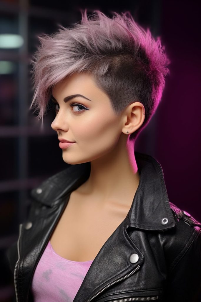 Pixie with Faded Sides