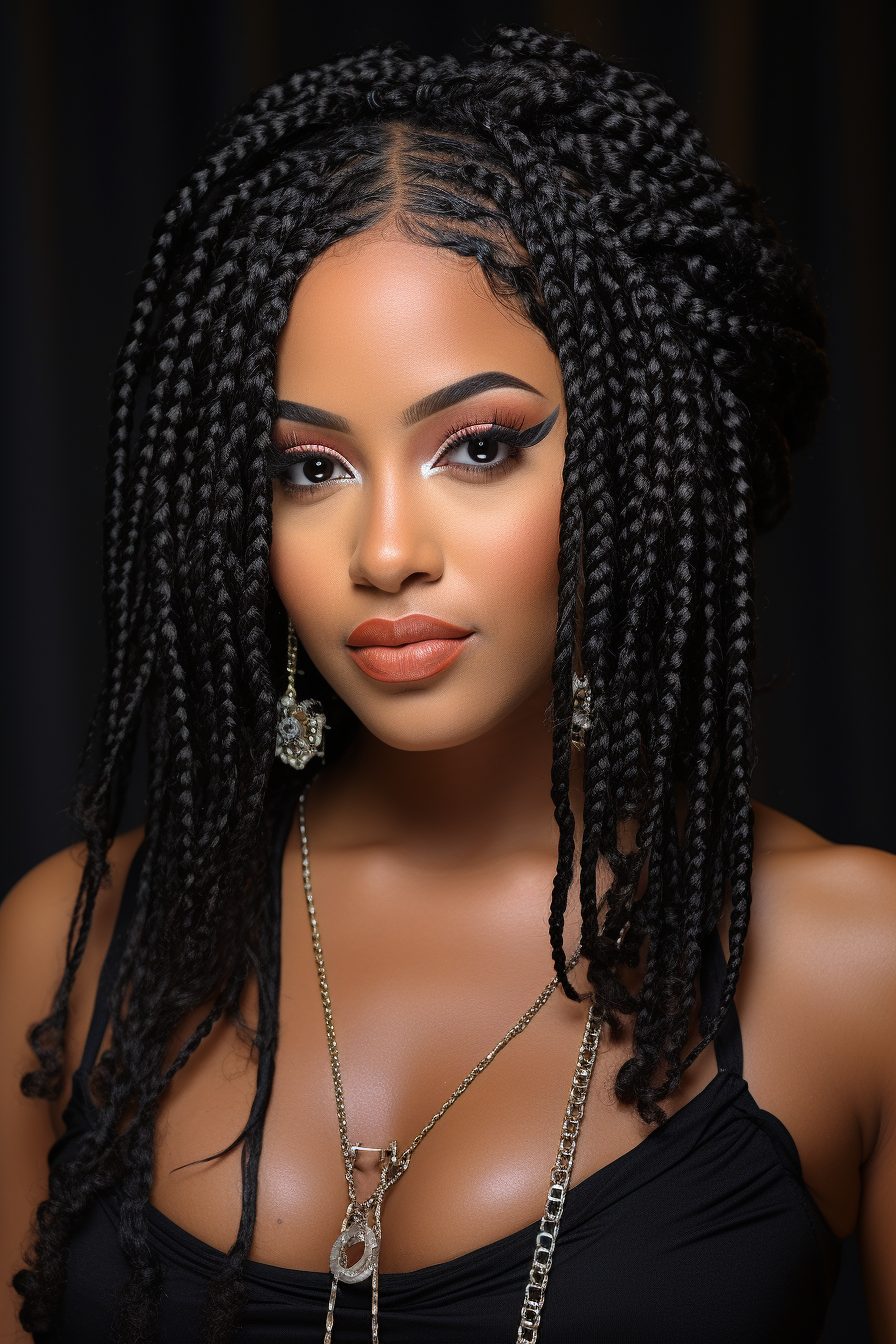 70 Best Box Braids Hairstyles for Every Occasion