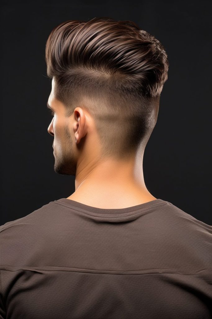 Tapered Combover Fade
