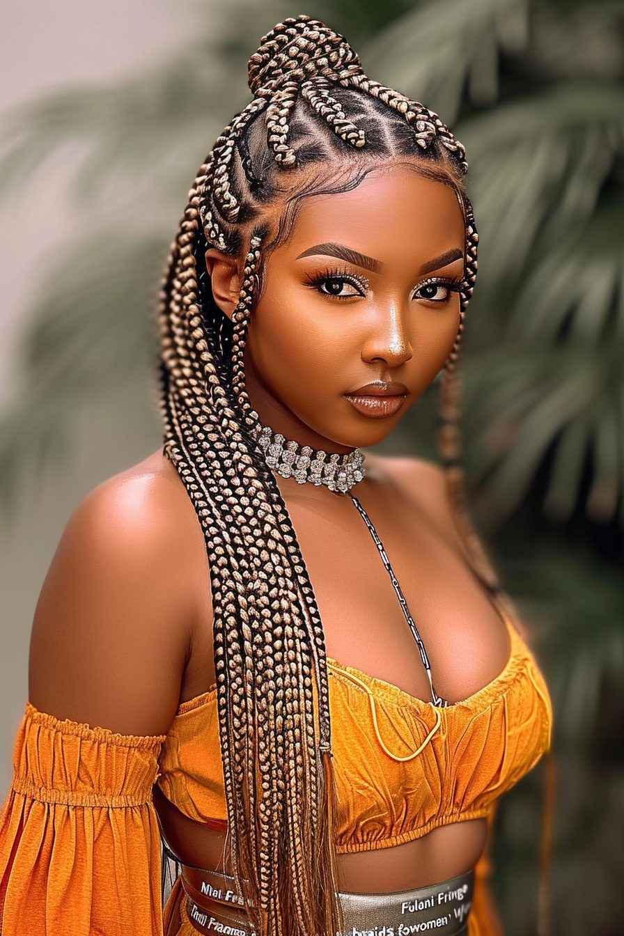 25 Trendiest And Gorgeous Fulani Braids — image 2
