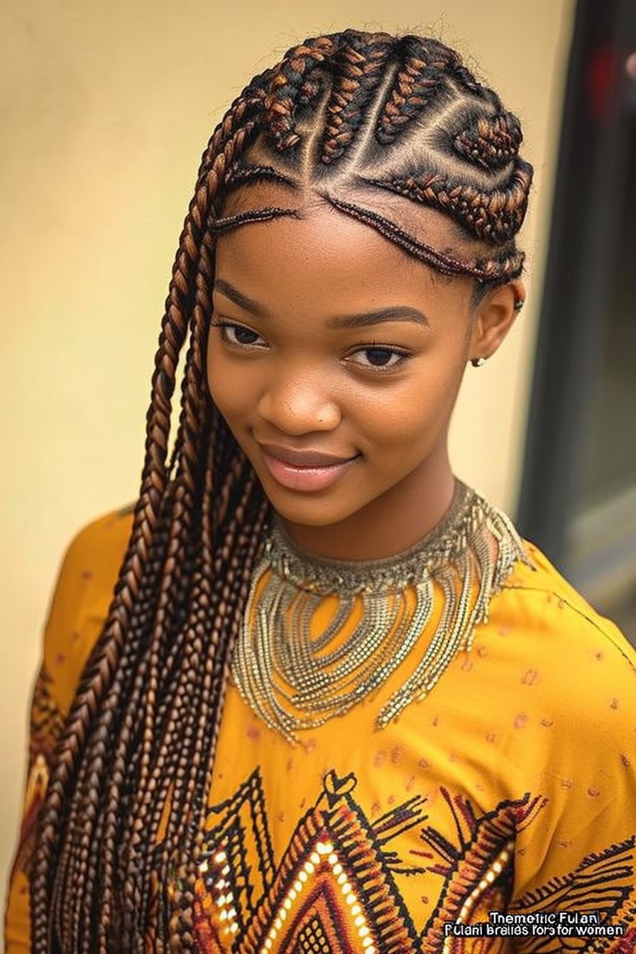 25 Trendiest And Gorgeous Fulani Braids