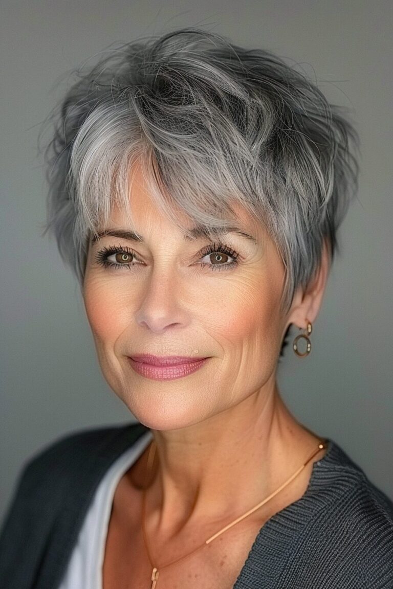 100 Mesmerizing Haircuts for Women over 60. Don't Forget To Check Number 66