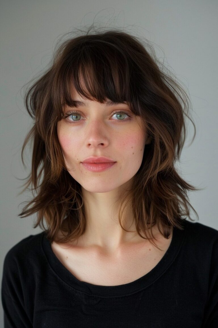 50 Fringe haircut For a Refreshing Look In 2024