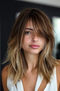 40 Ways to Style Curtain Bangs for All Face Shapes Trending In 2025