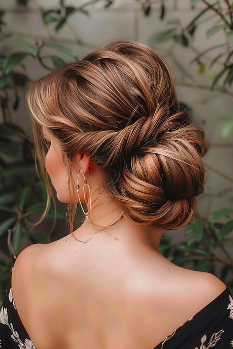 50 Trending Updos for Medium-Length Hair That Are Looking Perfect In 2025